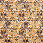 Polyester Satin Bedruckt Nimes Orange - Ribes y Casals