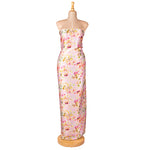 Satin Seide Natur Cremona Magenta - Ribes y Casals