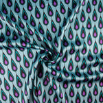 Satin Spandex Federn Salbei - Ribes y Casals