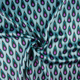 Satin Spandex Federn Salbei - Ribes y Casals