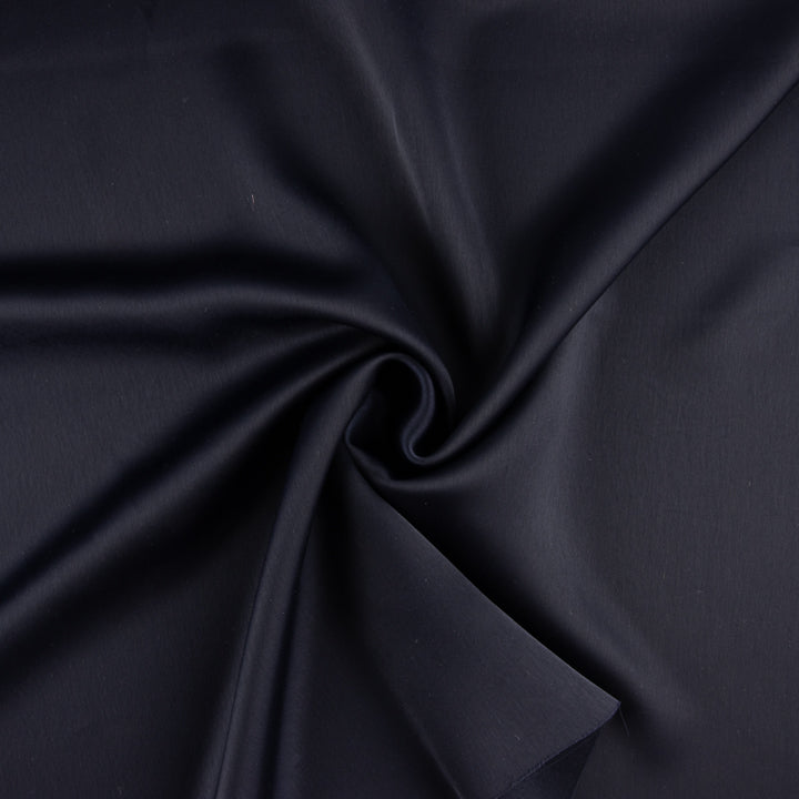 Marineblauer Satin - Ribes y Casals