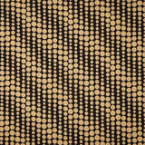 Polyester Twill Polka Dots Schwarz - Ribes y Casals