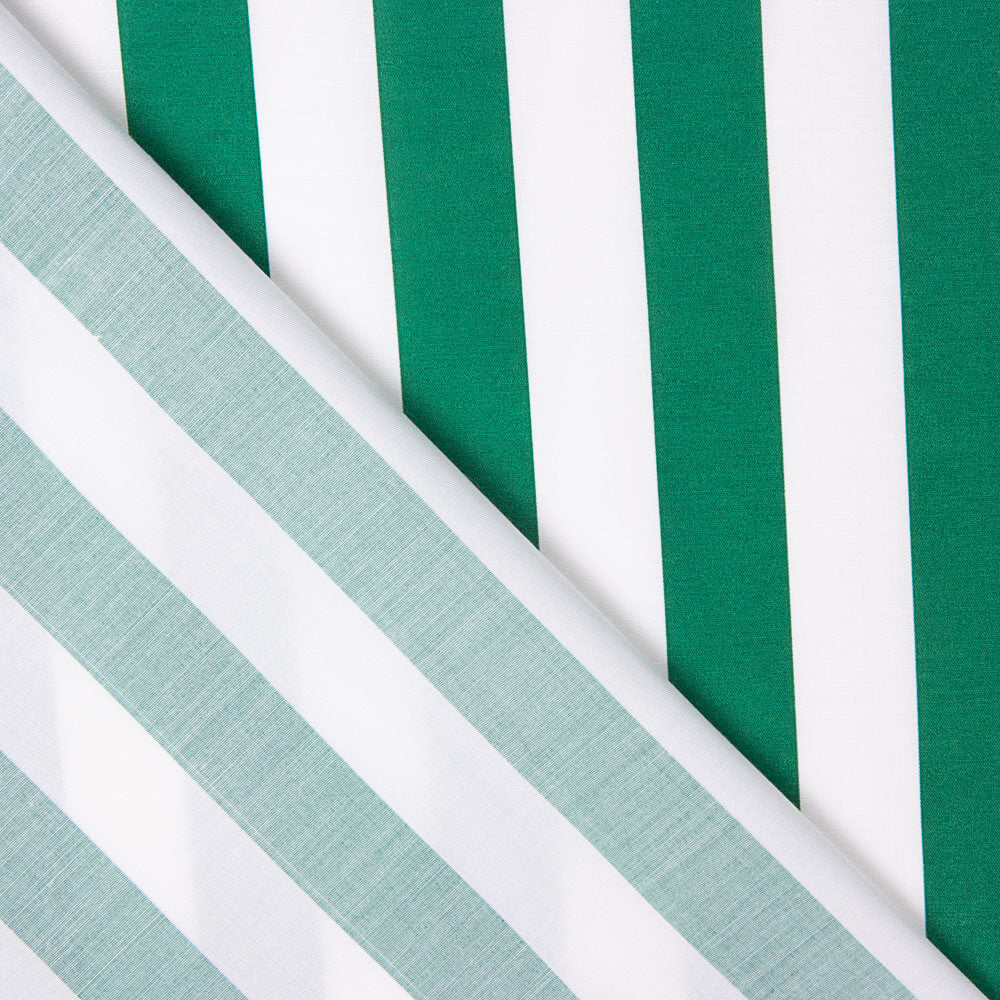 Twill Rayon Grün gestreift - Ribes y Casals