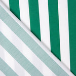 Twill Rayon Grün gestreift - Ribes y Casals