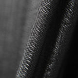 Seersucker Folie bedruckt Silber Schwarz - Ribes y Casals