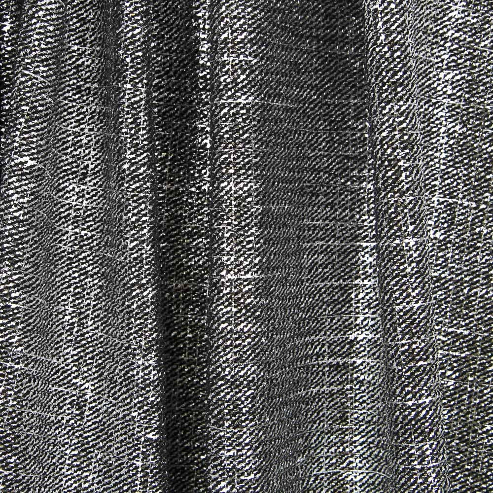 Seersucker Metall Silber - Ribes y Casals