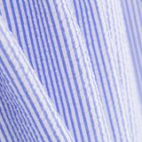 Seersucker-Stoff Blau gestreift - Ribes y Casals
