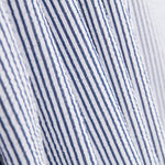 Seersucker-Stoff Marineblau gestreift - Ribes y Casals