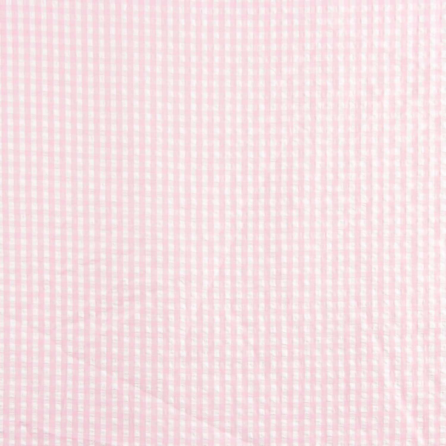 Seersucker Tencel Plaid Mini Rosa - Ribes y Casals