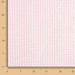 Seersucker Tencel Plaid Mini Rosa - Ribes y Casals