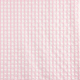Seersucker Tencel Karierte Maxi Rosa - Ribes y Casals