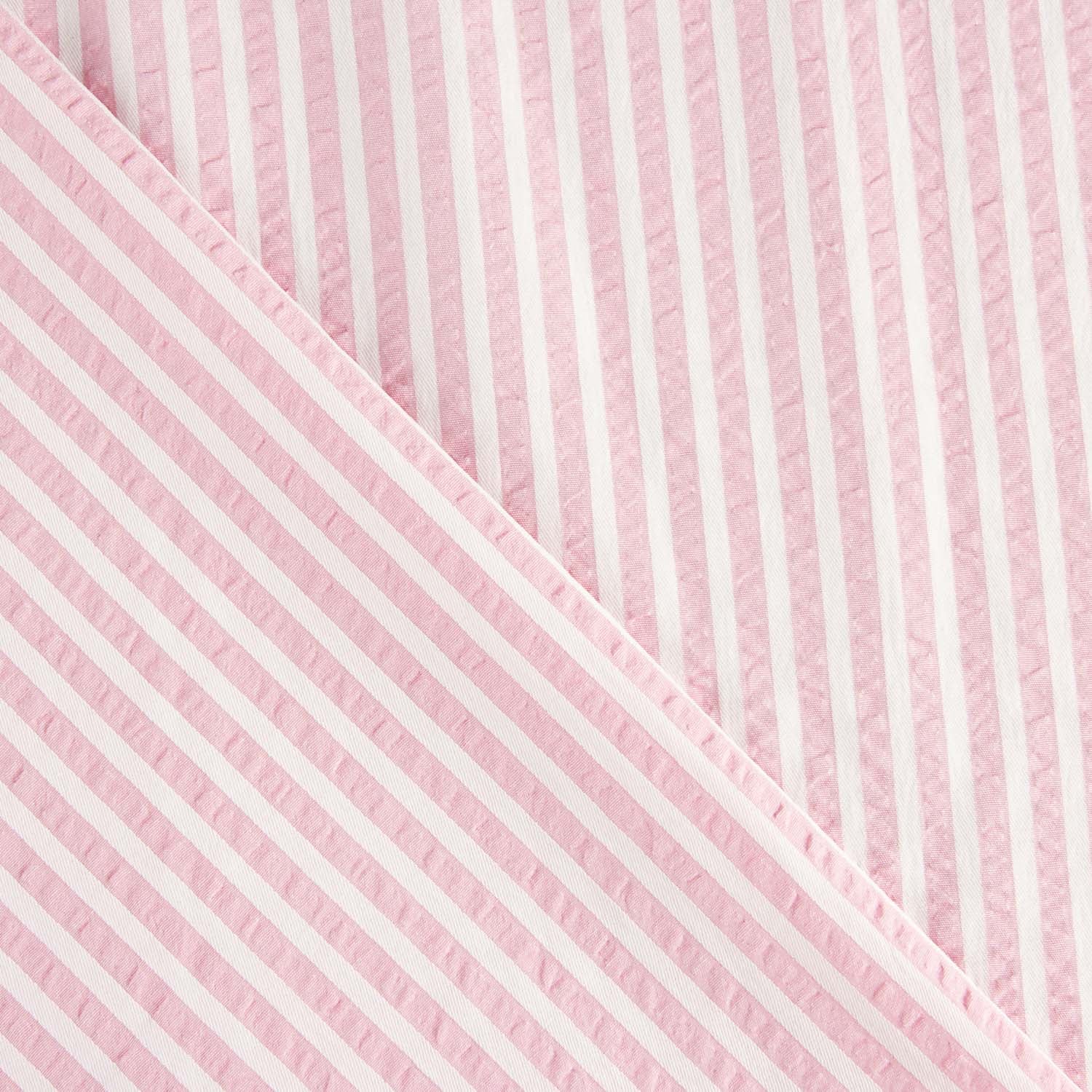 Seersucker Tencel-Streifen Rosa - Ribes y Casals