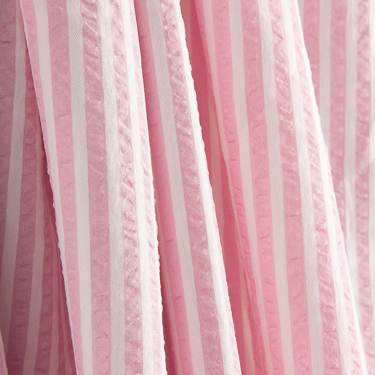 Seersucker Tencel-Streifen Rosa - Ribes y Casals