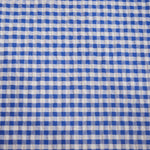 Seersuker Blau Kariert - Ribes y Casals