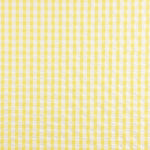 Seersucker Tencel Plaid Maxi Gelb - Ribes y Casals