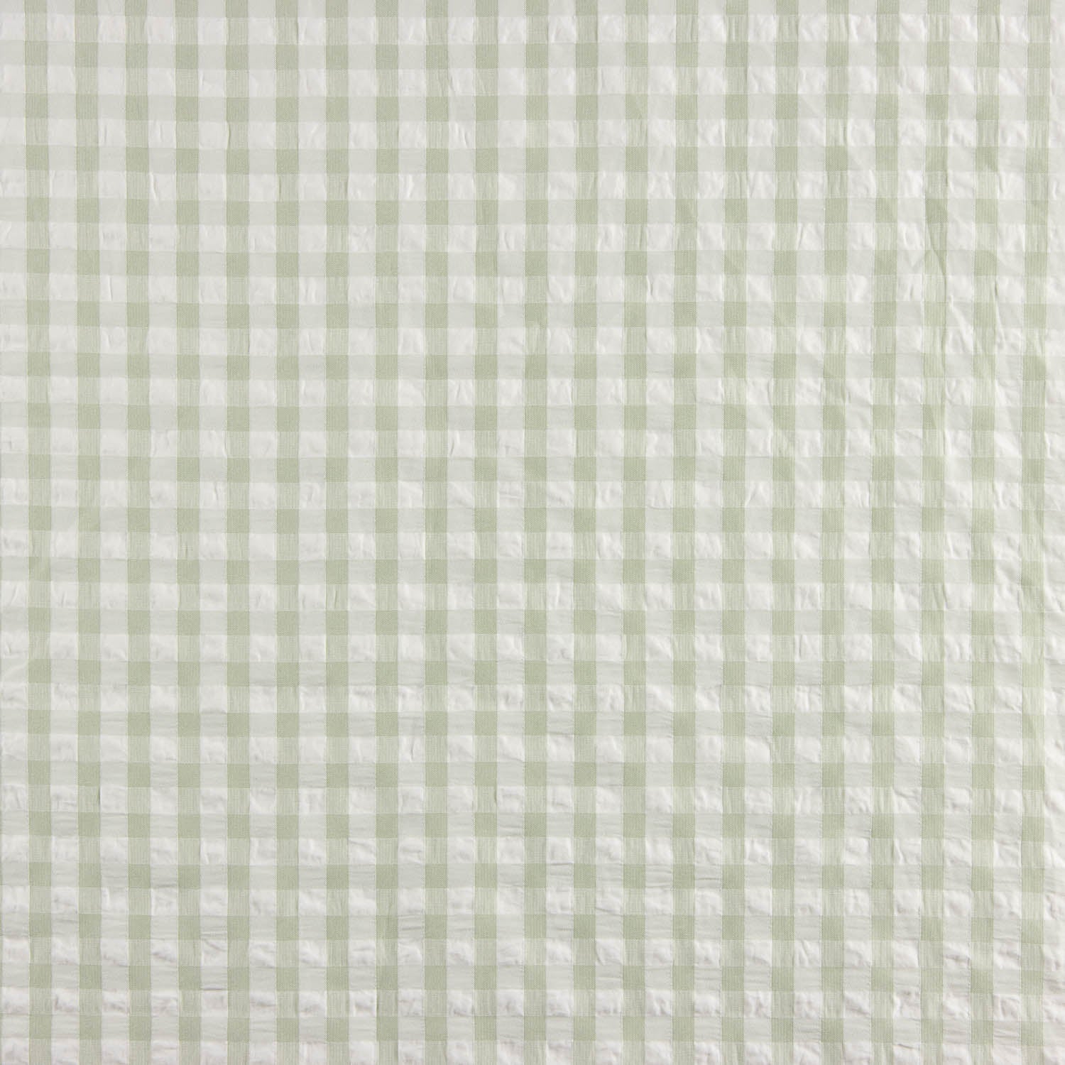 Seersucker Tencel Plaid Maxi Grün - Ribes y Casals