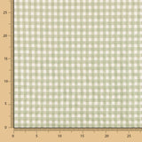Baumwolle Seersucker Baumwolle Medium Square Medium Anisgrün - Ribes y Casals