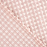 Baumwolle Seersucker Medium Square Baumwolle Medium Powder Pink - Ribes y Casals