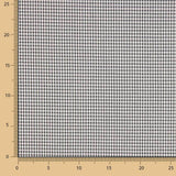 Seersucker Baumwolle Mini Square Schwarz - Ribes y Casals