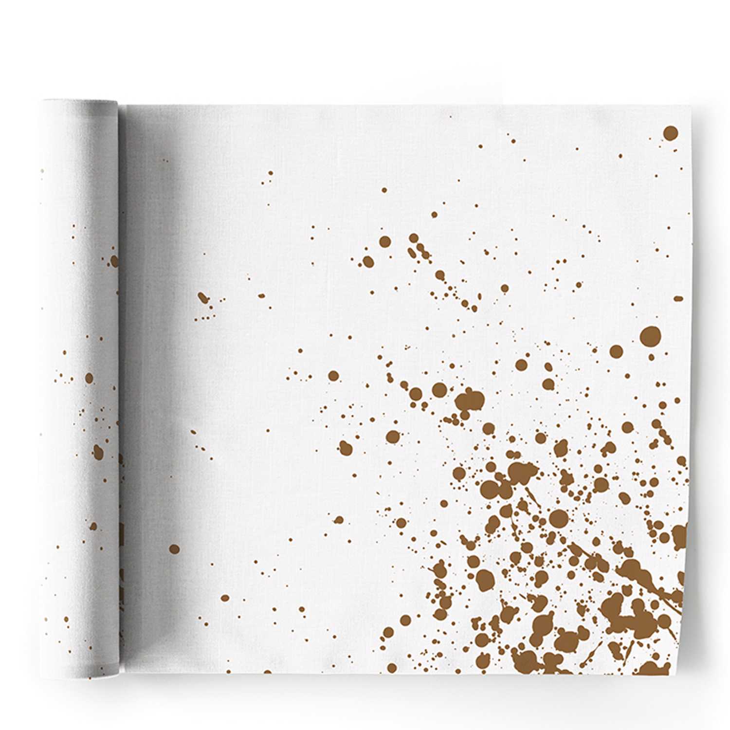 Golden Splash Wiederverwendbare Servietten 32x32cm 6 Stück - Ribes y Casals