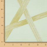 Shantung Polyester Jacquard Polyester Hellgrün - Ribes y Casals