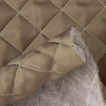 Beigefarbener, gepolsterter Rayon-Futter - Ribes y Casals