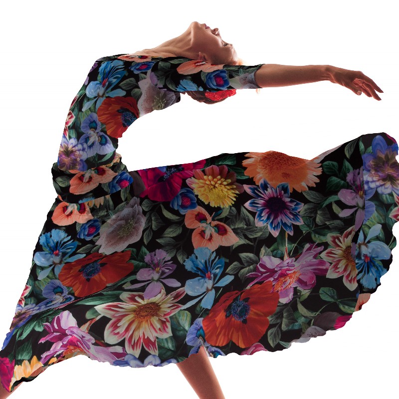 Stretch Flamenca Bombay Schwarz - Ribes y Casals