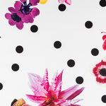 Stretch Flamenca Fuchsia Polka Dots - Ribes y Casals
