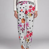 Stretch Flamenca Fuchsia Polka Dots - Ribes y Casals