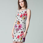 Stretch Flamenca Fuchsia Polka Dots - Ribes y Casals