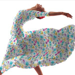 Stretch Flamenca Tropicana Gelb - Ribes y Casals