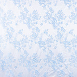 Taft Jacquard Blumen Blau - Ribes y Casals