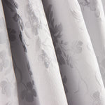 Taft Jacquard Blumen Grau - Ribes y Casals