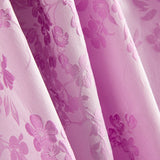 Taft Jacquard Rosa Blumen - Ribes y Casals