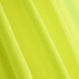 Reststück Taft, einfarbig, neon-gelb – verschiedene Maße x Breite 140 cm - Ribes y Casals