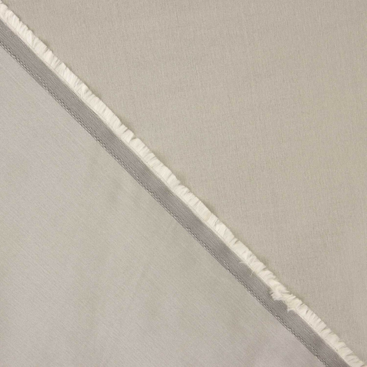 Stoffrest Taft, glatt, silberfarben – verschiedene Maße x Breite 140 cm - Ribes y Casals