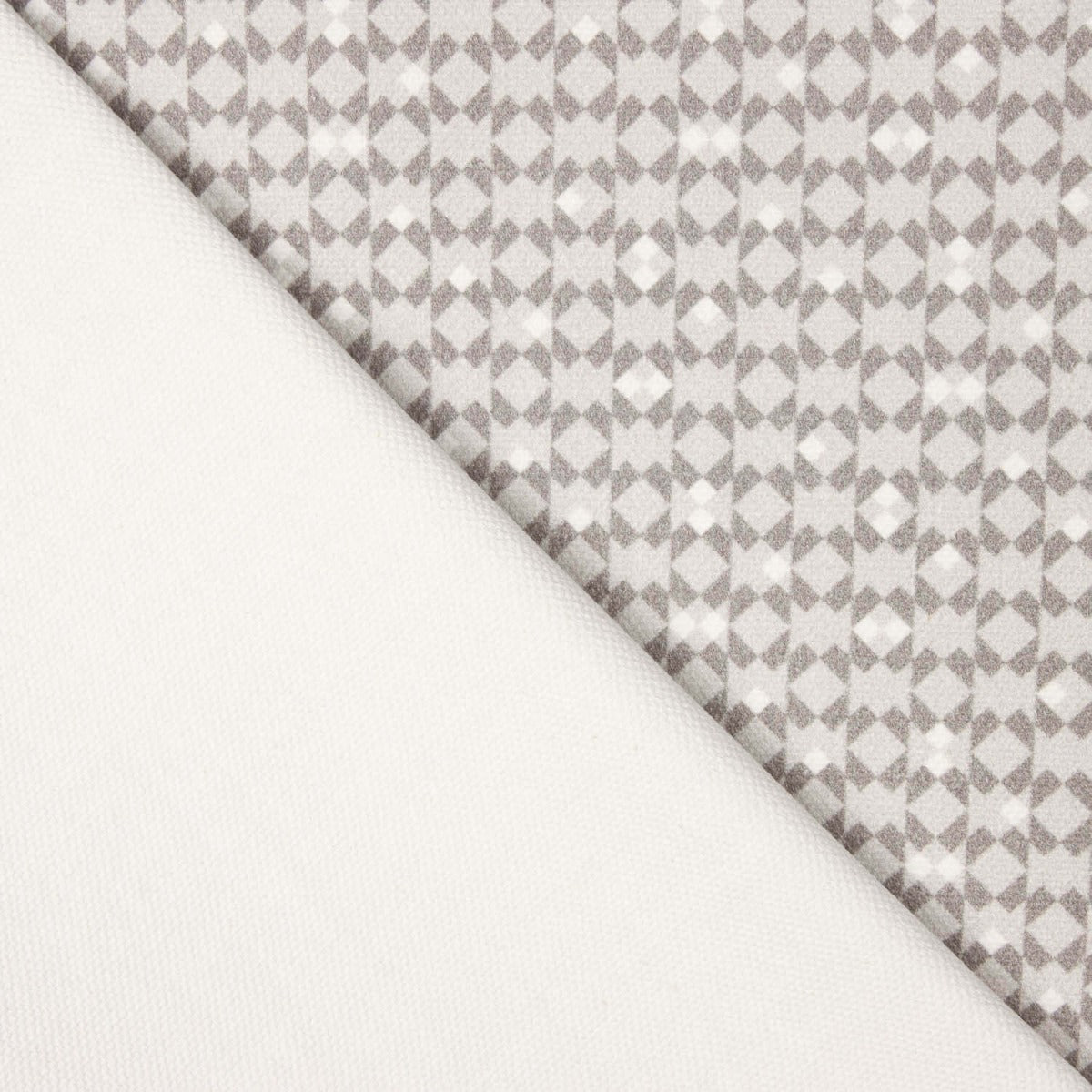 Remnant Wandteppich Baumwolle Geometrisch Grau 150x140 cm - Ribes y Casals