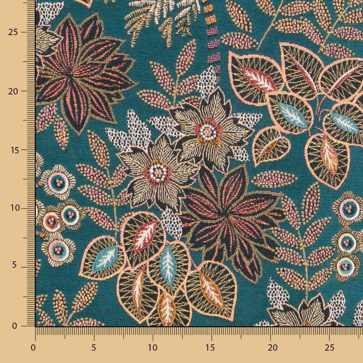 Polstermöbel Jacquard Floral Canard Glänzend - Ribes y Casals