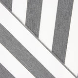 Außenpolsterung Stripped Grey Vigoré - Ribes y Casals