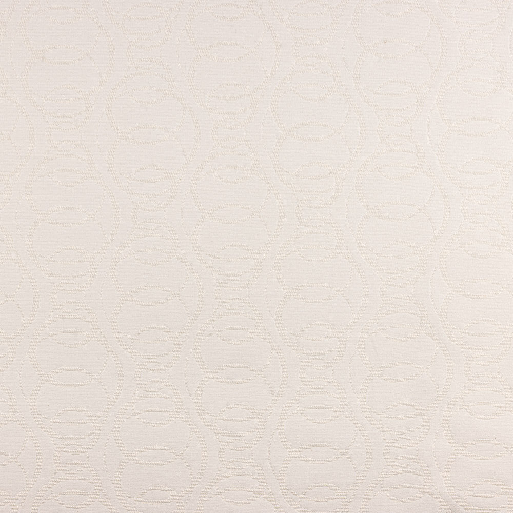 Jacquard-Wandteppich Kreise Ecru - Ribes y Casals