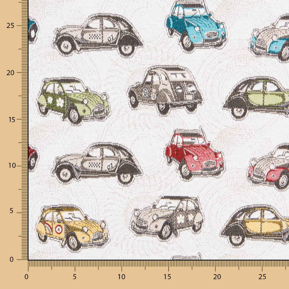 Auto 500 Jacquard-Polsterung - Ribes y Casals