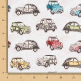 Auto 500 Jacquard-Polsterung - Ribes y Casals