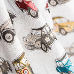 Auto 500 Jacquard-Polsterung - Ribes y Casals
