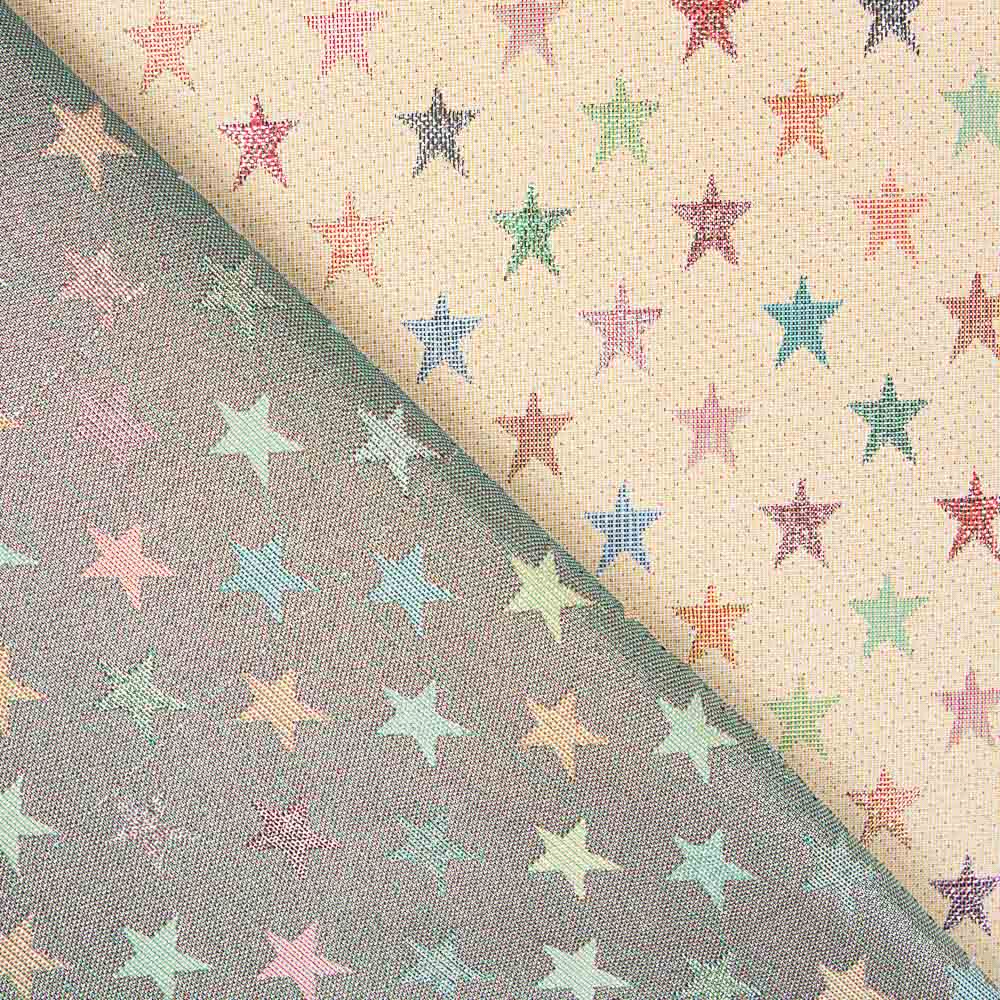 Lurex Sterne Jacquard-Polsterung - Ribes y Casals