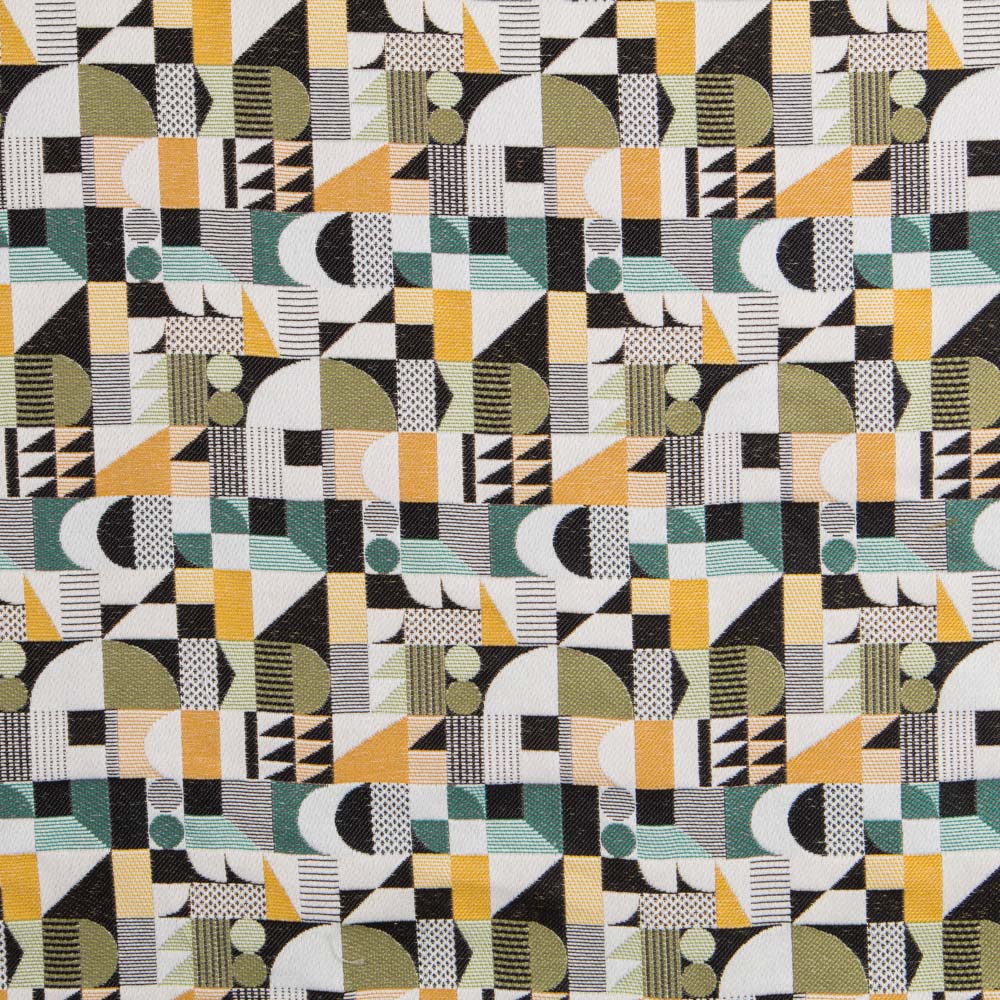 Polstermöbel Jacquard Geometrisch Geometrisch Grün - Ribes y Casals