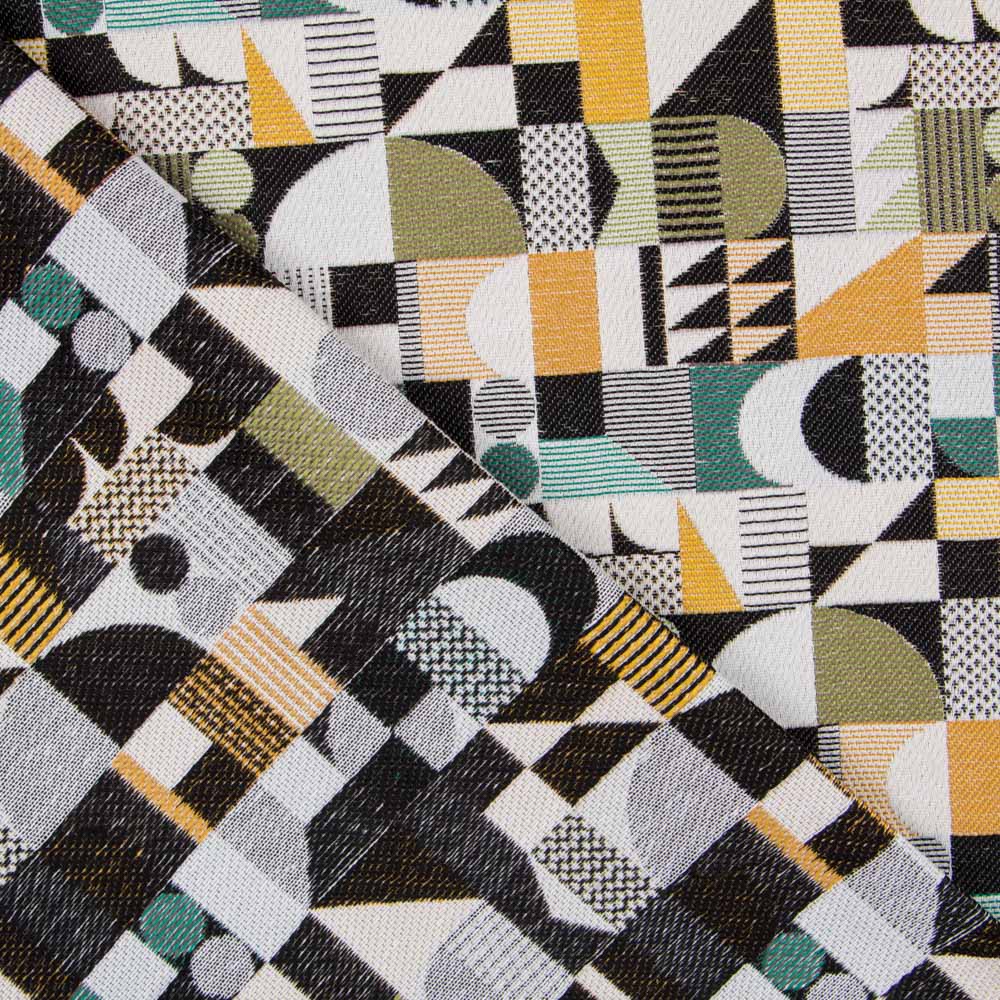 Polstermöbel Jacquard Geometrisch Geometrisch Grün - Ribes y Casals