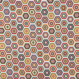 Jacquard Sechsecke Multicolour Polsterung - Ribes y Casals