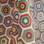 Jacquard Sechsecke Multicolour Polsterung - Ribes y Casals