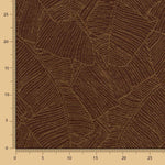 Jacquard-Wandteppich Chocolate Leaves - Ribes y Casals