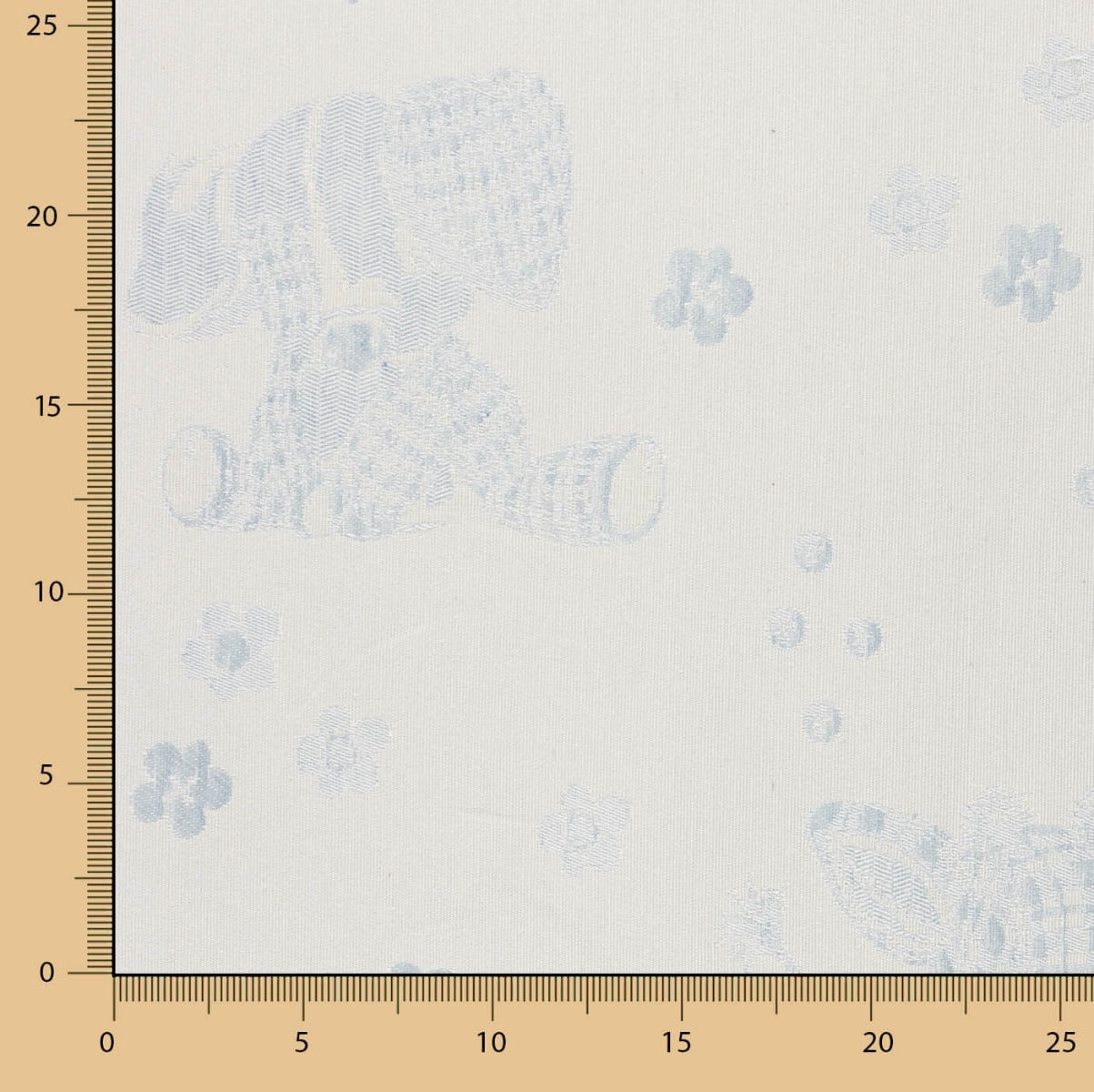 Kinder Jacquard-Polsterung Hellblau-Weiß - Ribes y Casals